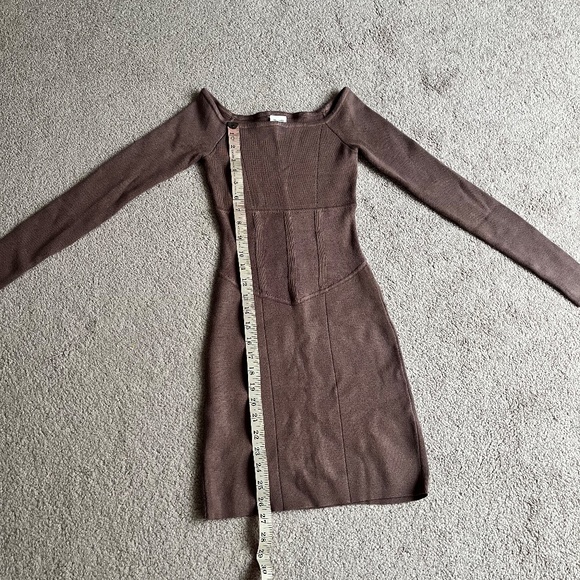 Abercrombie & Fitch Off-The-Shoulder Corset Mini Dress size XXS - Picture 7 of 8